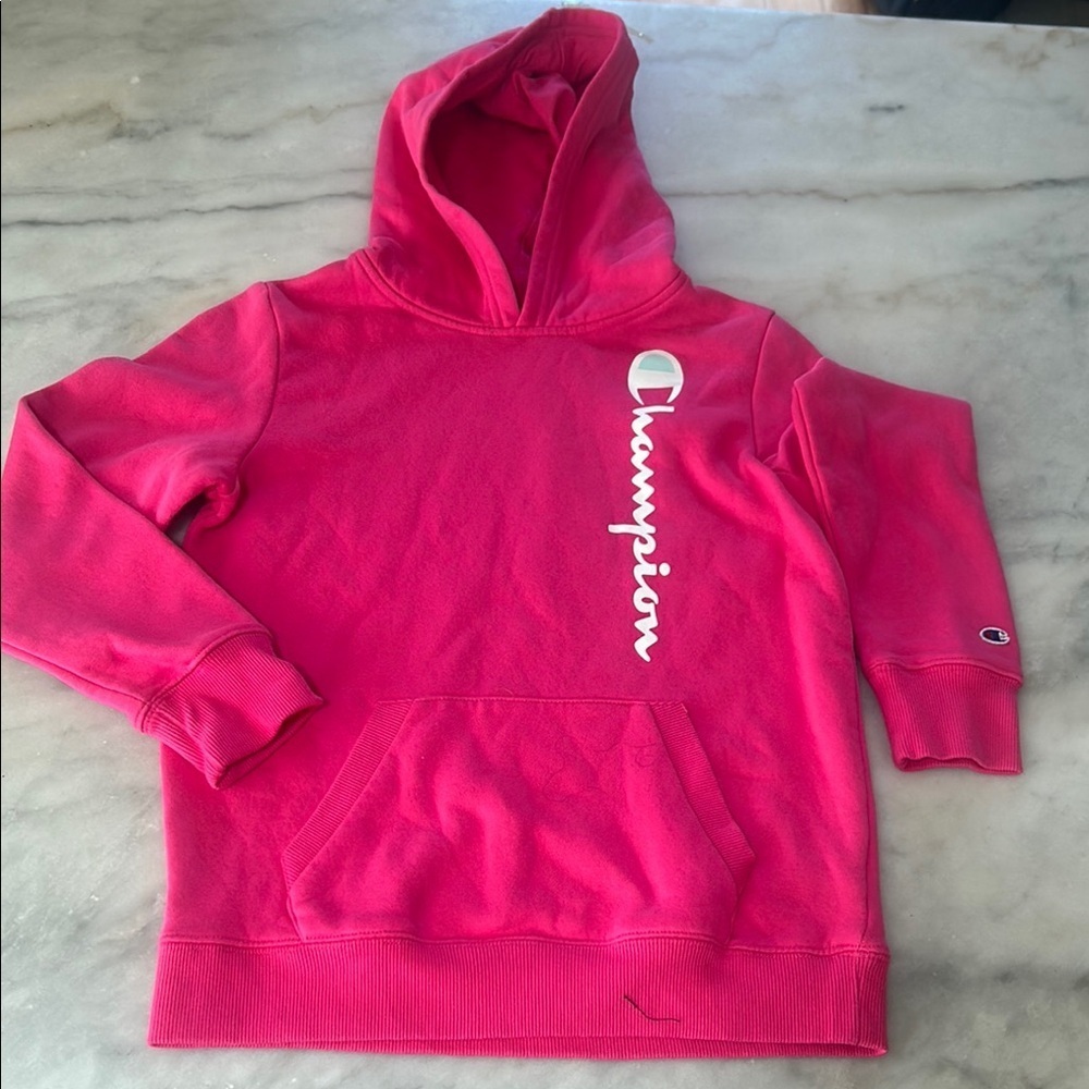 Champion Kids Pink Hoodie